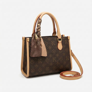 Lyzior Modern Square Tote